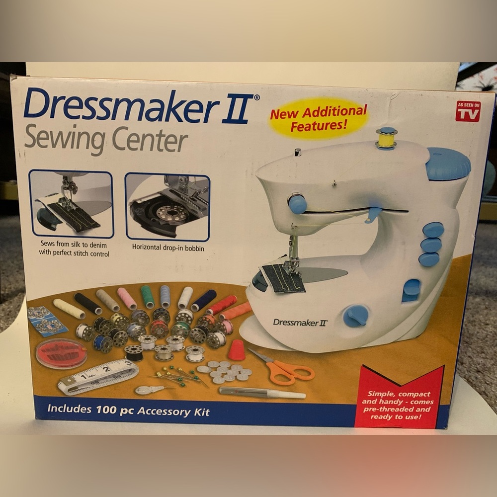 Dressmaker II Sewing Center, Portable Sewing Machine